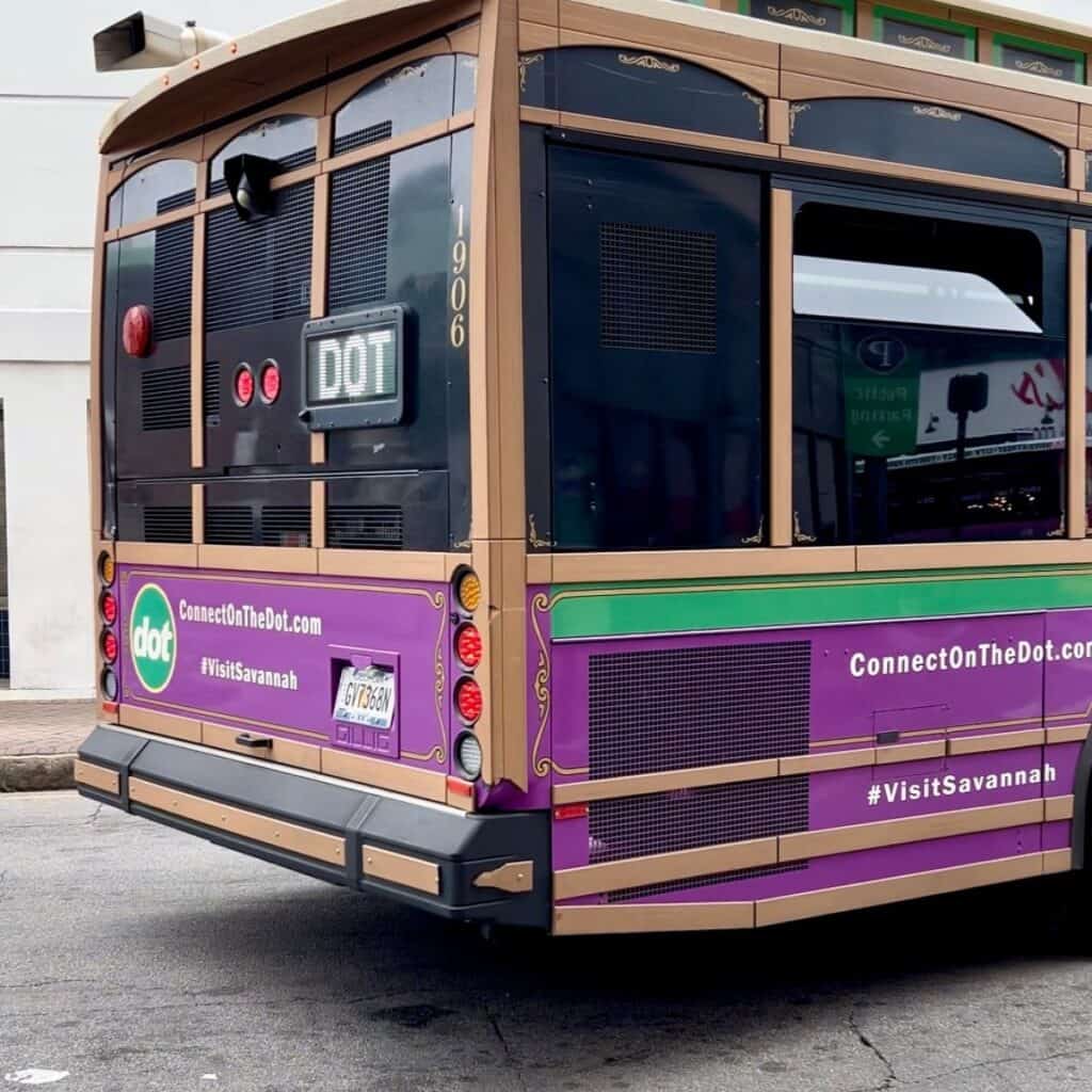 square image of DOT bus.