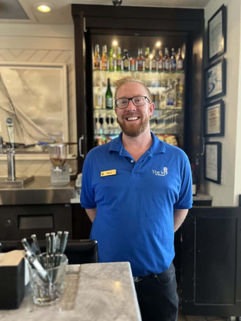 Billy at the Inn by Sea Island