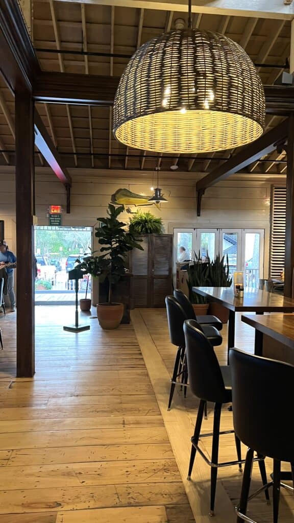 mullet bay on SSI for happy hour. 