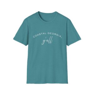 "Coastal Georgia, Y'all" Unisex Softstyle T-Shirt