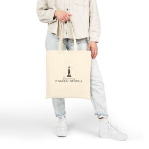 Discovering Coastal Georgia Canvas Tote