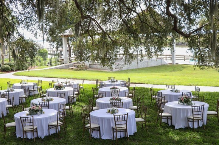 outdoor event venue in coastal Georgia. 