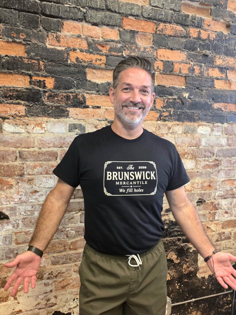 Zach Siler, owner of The Brunswick Mercantile.