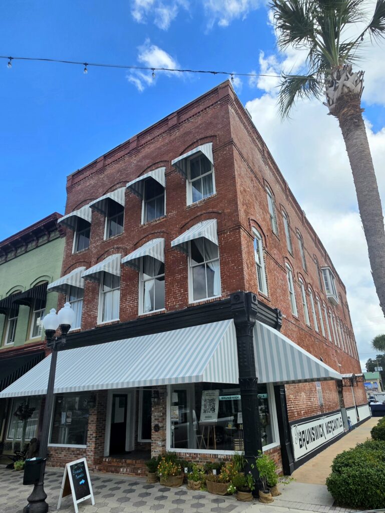The Brunswick Mercantile on Newcastle Street in downtown Brunswick. 