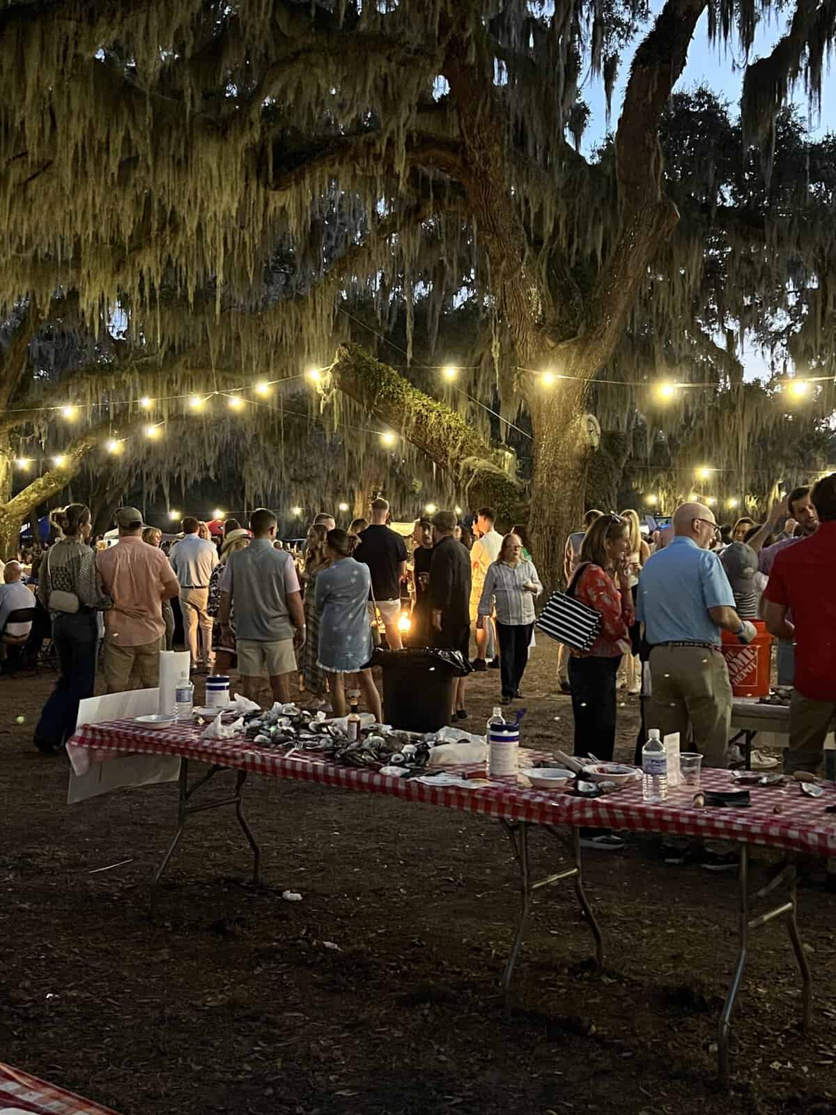 St. Simons Island Land Trust Oyster Roast.
