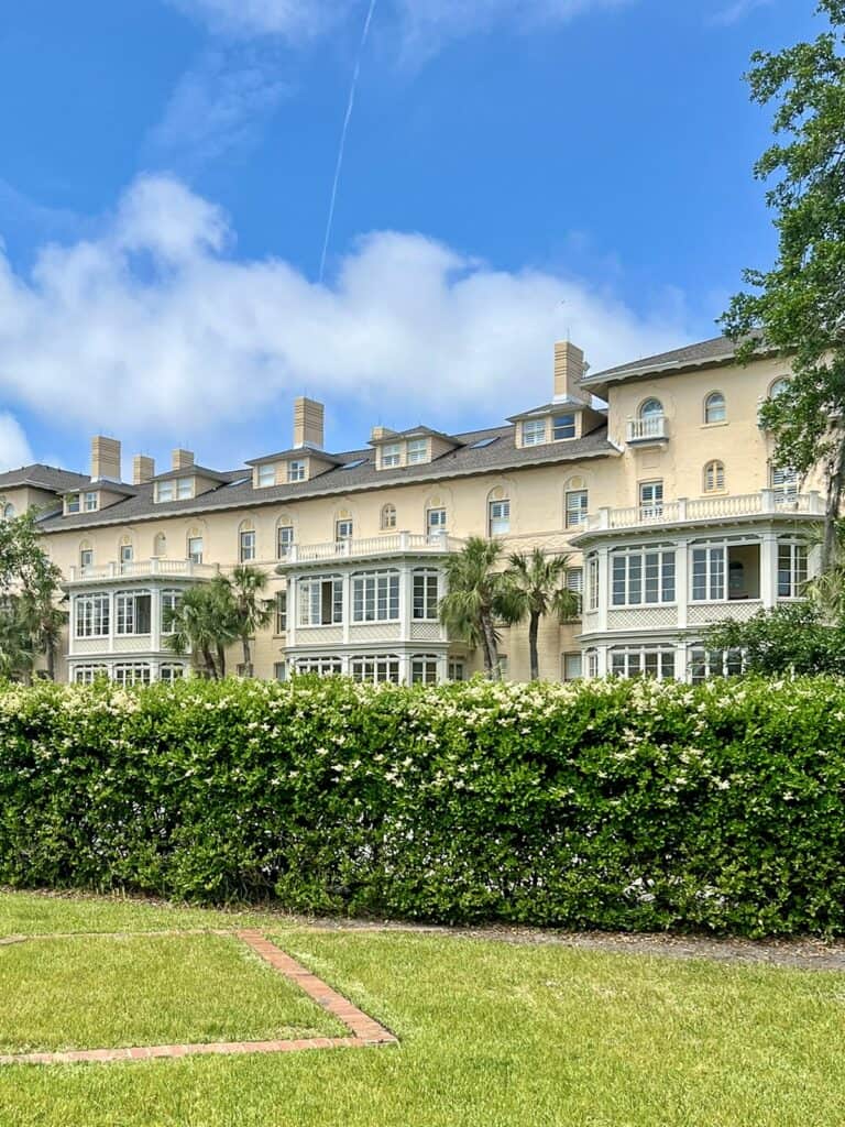 Jekyll Island Club Resort building.