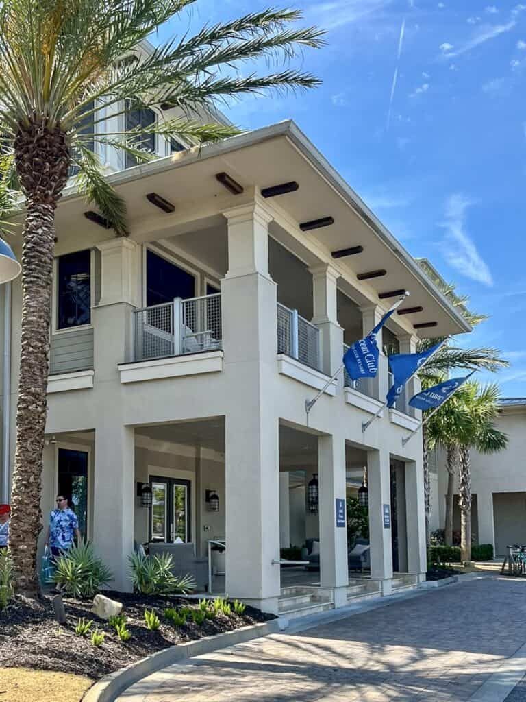 front view of Jekyll ocean club. 